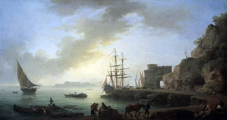  Mediterranean Port at Dawn 